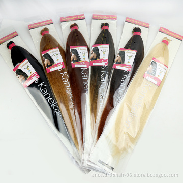 pre stretched braiding hair braid extensions 3x tex hair braiding two piece pack pre - stretch